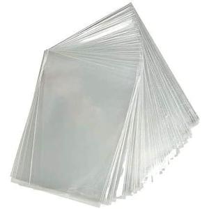 Clear Bags for Art Prints, Photos & Posters - 100-Pack UNFOLDED 1.6mils Acid-Free Self Seal Sleeves