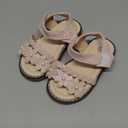 Bellocasa Toddler Girls Sandals Little Girl Summer Flat Sandal Baby Open Toe Outdoor Beach Holiday Dress Shoes Size 21