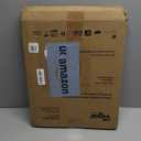 Vigar Compact Step Stool Foldable, 12-1/2-inch Step Stools for Adults up to 330 Pound, Lightweight Stool, Non-Slip Folding Step Stool, Grey, Bamboo Print on Top