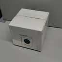 Nervure 100Pcs Green and Gold Plastic Plates - 7.5inch Disposable Green Dessert/Salad Plates - Heavy Duty Plastic Plate Ideal for Wedding & Party