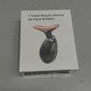 MCSYPOAL 7-in-1 Deplux Face Neck Massager for Skin Care at Home, Facial Massager Glossy Black