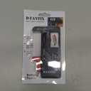 D-FantiX Battery Tester, Universal Battery Checker Small Battery Testers for AAA AA C D 9V 1.5V Button Cell Household Batteries Model BT-168