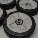 4 Pcs 8-inch Lawn Mower Rear Wheel for Honda 42710-VE2-M01ZE 42710-VE2-M02ZE HRR216K6 (without gear)