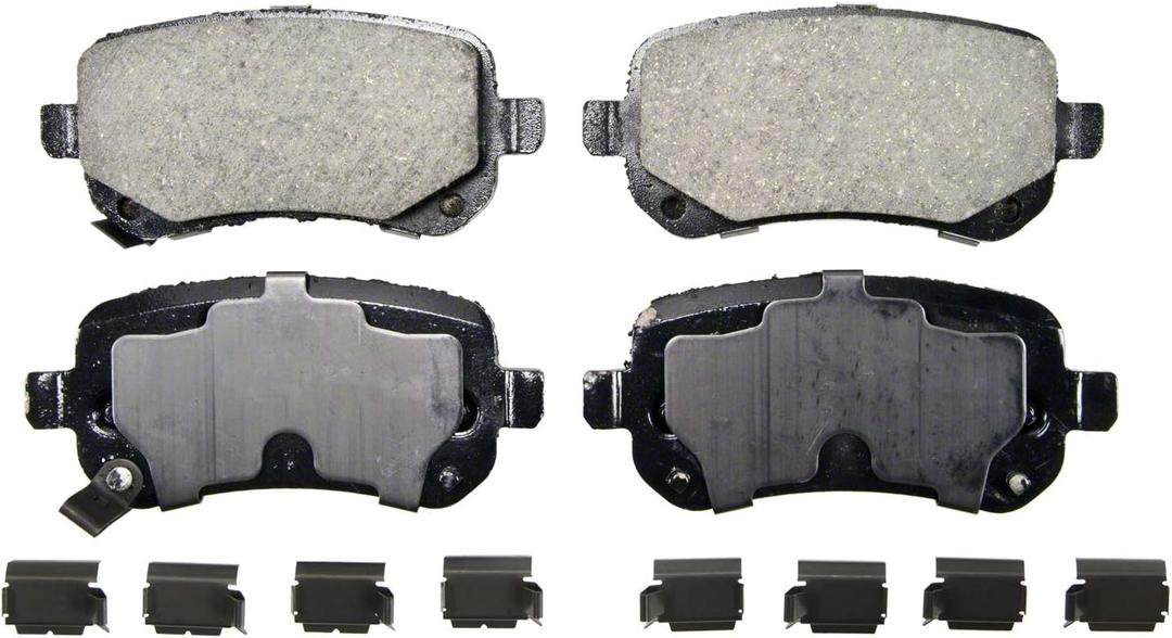 Wagner QuickStop ZD1326 Rear Disc Brake Pad Set for 2010 Chrysler Town & Country (ZD1326)