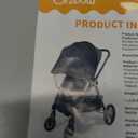 Orzbow Baby Mosquito Net for Stroller, Universal Fit, Breathable, Black
Tear-Resistant Mesh, Insect Barrier w/Travel Bag for Stroller, Car Seat, Bassinet, Cradle, Mini Cribs, Baby Summer Essential
Amazon's Choice