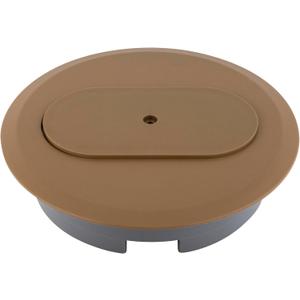 Carlon E97DSC Duplex Receptacle Flush Mount Carmel Cover