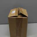 Small lamp shades Set of 6,chandelier shades 3" X 6" X 5" black linen fabric,mini lamp shades clip on bulb with gold hardback(Black 2, 6)