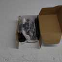 Mechanical Keyless Entry Door Lock with Keypad,Double-Sided Combination Opening Door Handle,Interior Exterior Push Button Passcode Front Door Lever Set,for Gate,Fence,No Battery(Matte Black)