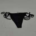 Tie Bikini Bottom M, Black
