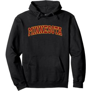 MINNESOTA - Throwback Design - Classic Pullover Hoodie, L