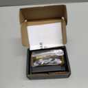 Suptek Speaker Wall Mounts, Dual Speaker Stands for Surround Sound Speakers, Universal Bracket, Tilt Swivel Shelves Up to 55lbs Black (2 Pack)