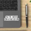 4 x (3Pcs) Ask Me About My Lobotomy Funny Quotes Vinyl Stickers Durable for Laptops Water Bottles Phones Tumblers Notebooks Cars Mugs Size 1 x 3 Inch