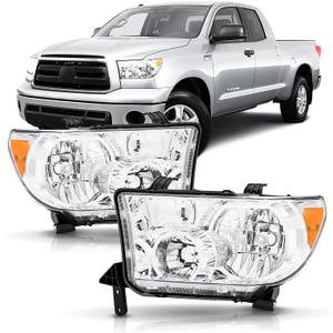 Headlight Assembly for 2007-2013 Toyota Tundra with Level Adjuster