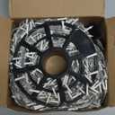 JMEXSUSS 600 LED Green St Patricks Day String Lights, 168Ft Clear Wire Christmas Lights for Indoor Outdoor Tree Yard Party Decor, Plug-in, 8 Mode with Remote