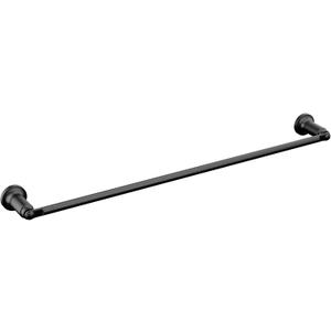DELTA 73524-BL Saylor Bath Hardware Towel bar, 24 inch, Matte Black