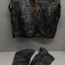 Milwaukee Leather MLM1509 Men's Distressed Brown 2 in 1 Leather Jacket with Zip-Off Sleeves (XX-Large)