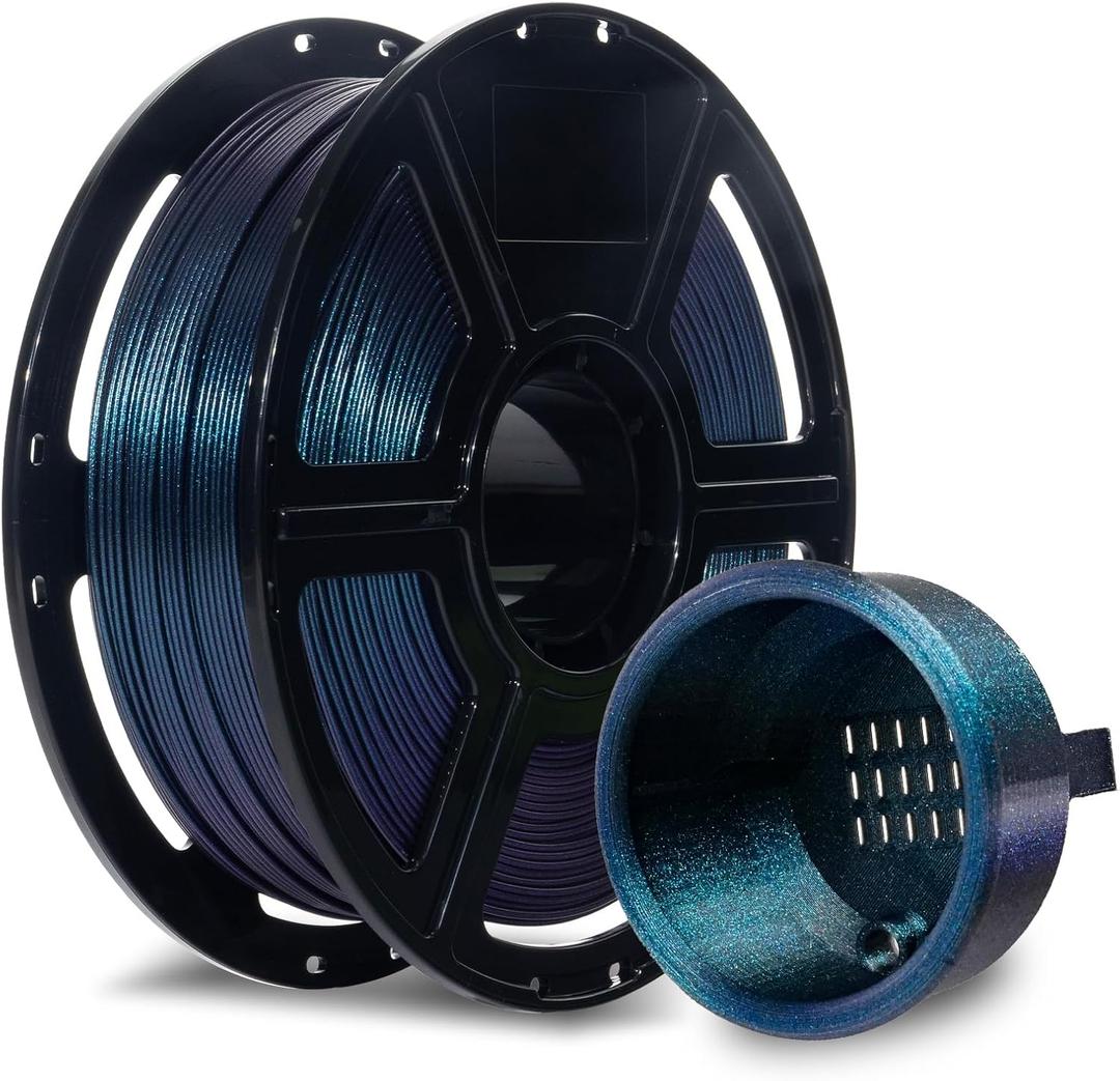 FLASHFORGE ABS Pro Filament 1.75mm Burnt Titanium, 3D Printer Filament 1kg (2.2lbs) Spool-Dimensional Accuracy +/- 0.02mm, Hot Deformation below 90, Great for Printing Heat-Resistant Functional Parts