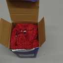 Pack of 2 Red Decorative Throw Pillow Covers 18x18 Inch Soft Chenille Pillow Cases with Snowflake Embroidery Farmhouse Couch for Home Decor Sofa Bedroom