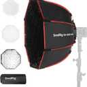 SmallRig RA-D60 Parabolic Softbox, 23.6" Quick Release Softbox with Carrying Bag, Compatible with SmallRig RC60 /RC100 Series COB Video Light for Photography Studio, Video Recording