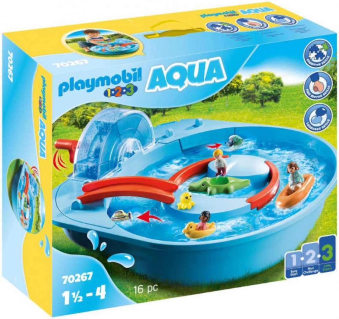 PLAYMOBIL 1.2.3 Aqua Splish Splash Water Park