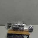 Electric Salt and Pepper Grinder Set Automatic Battery Pepper Mill Shakers Adjustable Coarseness Upgraded Larger Capacity with Led Home and Kitchen Appliances Birthday Gifts for Women Mom (Black/Black)