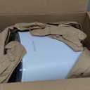 EUHOMY Countertop Ice Maker Machine with Handle, 26lbs Per Day, 9 Ice Cubes Ready in 6 Mins, Auto-Cleaning Portable Ice Maker with Basket and Scoop, for Home/Kitchen/Camping/RV (White)