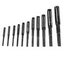 marddpair 11Pcs H4-H14, 15/32 Inch to 1-1/2 Inch Adjustable Hand Reamers High Set Speed Steel 6 Blades Fit for Drilling Machine and Other Machine