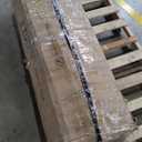 YITAHOME Hall Tree with Bench and Shoe Storage, Hallway Tree with Adjustable RGB LED Light, Sliding Barn Doors and 10 Hooks, Coat Rack for Front Door Entrance Entryway Mudroom, White & Walnut