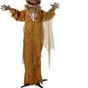 Generic Halloween 5 1/2 Ft. Standing Pop Up Head Pumpkin Man Decoration