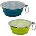 Popware Dexas for Pets Collapsible Travel Cup, Large, Gray