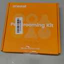 oneisall Dog Clippers with Double Blades,Cordless Small Pet Hair Grooming Trimmer,Low Noise for Trimming Dog's Hair Around Paws, Eyes, Ears, Face, Rump (Purple)