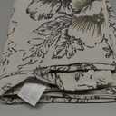 Awellife Small Stall Sage Green Shower Curtain,Cotton Floral Cottagecore Spring Shower Curtain for Bathroom 36" W x 72" L