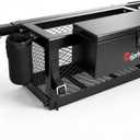 hightall Universal Tractor Tool Box,Tractor Basket Toolbox,24"x10"x10" Tool Holder,Compatible with John Deere/Kubota Tractors/Zero Turn Mower