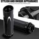 JMTBNO Motorcycle Grips 1" 25mm Handlebar Hand Grips Compatible with Harley Touring Road King Street Glide Electra Glide Road Glide Street Bobber Softail Fatboy