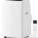 14,000 BTU Inverter Portable Air Conditioner Cools Up to 750 Sq. Ft with Dual Hose, 4-in-1 Portable AC Unit with Remote Control & Installation Kits for Large Room, 3 Speed, 24 Timer