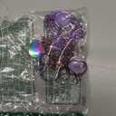 Lanyards for Id Badges 3 Pack Badge Lanyard with 6 Pcs Id Badge Holder Retractable Stainless Steel Teacher Lanyard Cruise Ship Lanyards for Girl Women (Purple, Pink, Bright Blue)