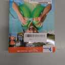 Floaties Swim Vest for Child, Portable Inflatable Pool Floats Swimming Ring with Adjustable Safety Buckle, Safety Swim Arm Bands with Double Surround Air Bag, Durable Float Tube for Kids (M(for weight:50-88lbs), Green)