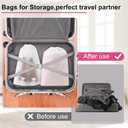 Vivinin 18 Pack Shoe Bags - 11.8in x 15.7in, Storage Bags for Packing, Travel Essentials for Men and Women