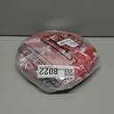 Cat Tunnel Christmas Tree Skirt Cat Bed Indoor 3 ft x 3 ft x 10 Inch Kitten Donut Tunnel with Ball Peekaboo Cave Pet Bed Round Hideaway Holiday Cave Circle Pets Gift(Elk)