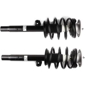 AUTOMUTO Front Pair Complete Struts Spring Assembly Shock Absorber Fit for 01-05 for BMW 320i, 2000 for BMW 323Ci, 99-00 for BMW 323i, 01-06 for BMW 325Ci, 01-05 for BMW 325i Replace for 171582 171581