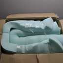 EGO Topper 3 Inch Queen Memory Foam Mattress Topper, Gel Foam Mattress Topper for Pressure Relief, Ventilated Design Bed Topper in a Box, CertiPUR-US Certified, 60"80", Medium