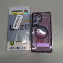 LEKEVO Cobalt Violet for Samsung Galaxy S26 Ultra Case with Stand, Compatible with MagSafe, Camera Lens Protector, Translucent Matte Slim Silicone Shockproof Phone Cove, Purple