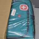 SwissGear Sion Softside Expandable Luggage, Teal, Checked-Large 29-Inch