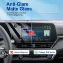 Anti-Glare Matte 2025-2026 Equinox Screen Protector, for Chevy Equinox (LT/RS/ACTIV) 11.3-inch Touchscreen, 9H Tempered Glass 2026 2025 Chevy Equinox Accessories HD&Anti-Fingerprint 11.3"