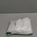 Hausattire Cloth Napkins 12 Pack 20x20 Inches Flax Cotton Washable and Reusable Table Dinner Napkins with Lace for Easter Basket Decor and Parties| Highly Absorbent Cloth Napkins|White