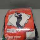 Morph Blue 60s Swinger Costume Groovy Costumes For Men 60s Costume For Men Halloween Costumes For Men Spy Costume Adult (Medium)