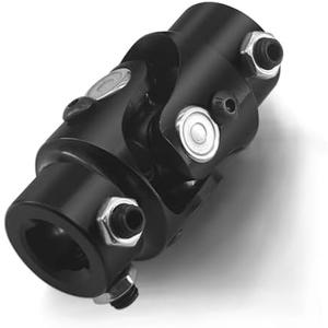 3/4-36 Spline X 3/4" DD Black Steering Universal Joint Single U Joint Shaft