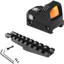 Gotical Low Profile Picatinny Scope Mount for A-K Series Rifles A-K Rear Sight A-K Series Rifles A-K Rear Sight Rail