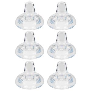 Philips Avent Natural Silicone Sippy Spouts, Grippy and Trainer Cups, 6m+ - 6 Pack