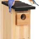 Nature's Way Bird Products CWH3 Cedar Bluebird Box House (12'' X 7.5'' X 8.125'')